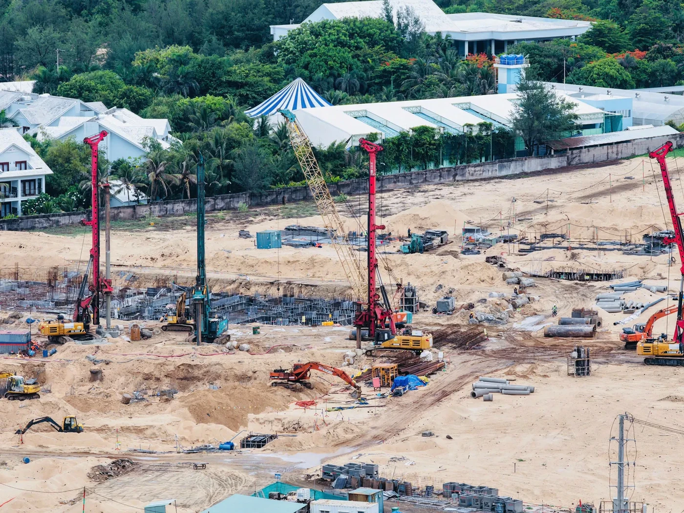 Hình ảnh thực tế tại dự án Maia Resort Hồ Tràm cập nhật mới nhất